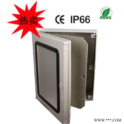 600*400*195mm 防水配电箱 带中门塑料箱 透明盖图2