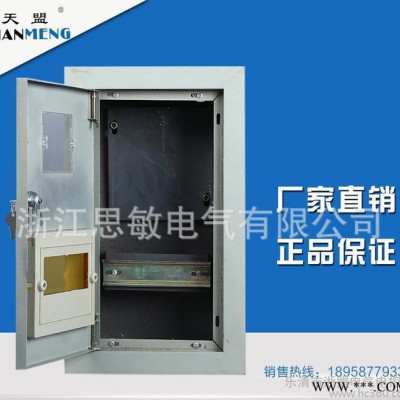 PZ40-1户电表箱配电箱单相1户铁质箱家用明装暗装金属计量图3