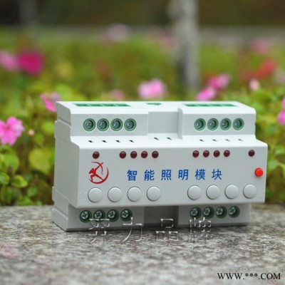8路10A智能照明控制器 8路10安智能照明控制模块 继电器开关模块图3