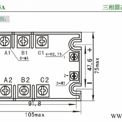杭州国晶科技固态继电器SSR-3D4815A三相交流**专业质量保证电子控制器件工业自动化控制领域专用图2