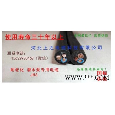 上之电缆 JHS水泵线   橡套电缆电缆厂家电缆销售电缆批发