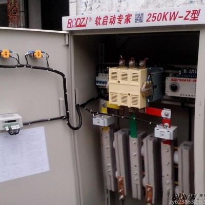 供应75KW电机软启动柜、球磨机控制柜图2