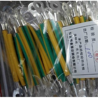 金莱达** 黄绿接地线 光伏电池板接地线 BVR黄绿接地线 光伏接地，配电箱接地线，静电接地线图3