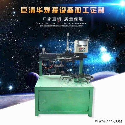 佛山巨清华焊接设备螺旋风扇网罩自动高速绕线机图2