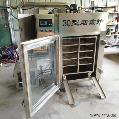 利顺 LS-YXL熟食烟熏烘干炉东北红肠老火腿全套加工设备重庆腊肉腊肠熏烤炉图6