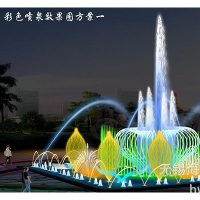 【现货直销】音乐喷泉设备，音乐喷泉LED水下灯，控制柜图2