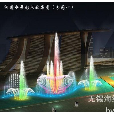 【现货直销】音乐喷泉设备，音乐喷泉LED水下灯，控制柜图3