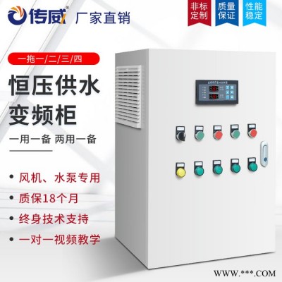 恒压供水变频器控制柜1.5/2.2/3/4/5.5/7.5/11/15/18.5kw风机水泵一拖一/一拖二/一拖三图2