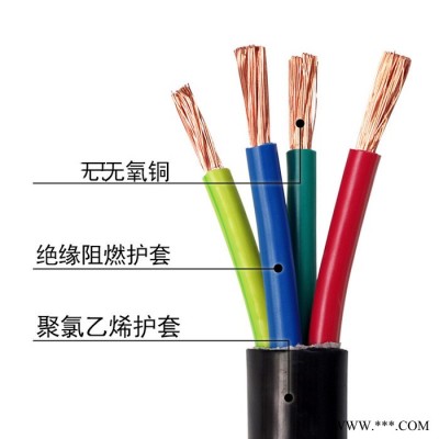 金环宇电缆 vvr铜芯电力电缆 阻燃电缆 ZA-VVR 4X25平方 可定做图4