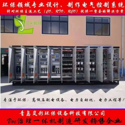 环保plc电控柜 变频自动化 高低压电控制柜  成套生产加工定制   低压高压配电箱  电控柜图纸设计图4