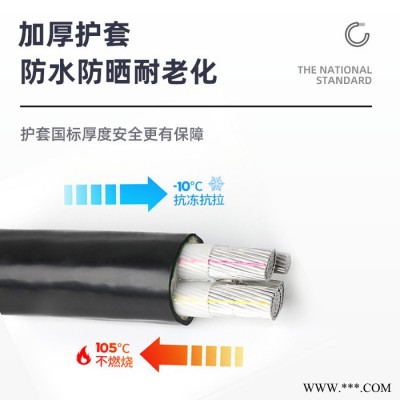 电力电缆厂家 芯三相电缆线 户外电缆价格 铝芯电缆图5