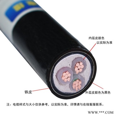 金环宇电缆 阻燃铠装铜芯电缆ZN-YJV22-3X300平方 yjv22耐火电线电缆图4