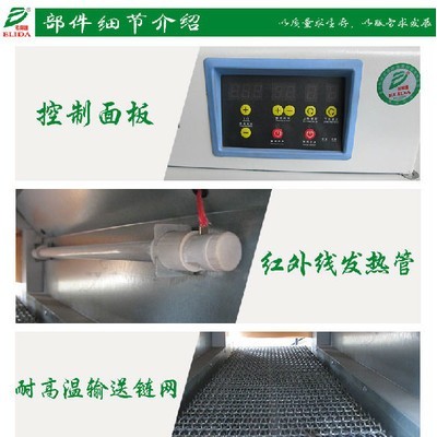 依利达网带式热收缩炉烘干炉恒温热收缩包装机PE薄​膜收缩机自动收缩封口机图2