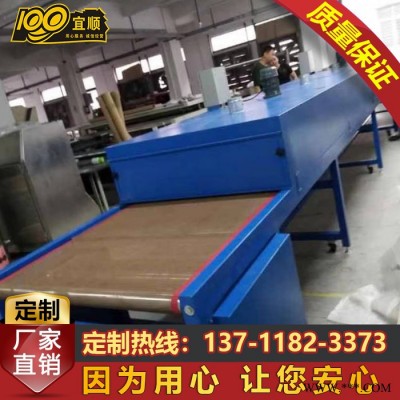 百宜顺bys001厂家供应隧道炉烘干线丝印烘干流水线隧道式烤箱烘干机烘干炉图1