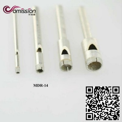 曼德MDR-14金刚石工具用于玻璃玉石打孔开孔硬质合金深孔钻头飞马五金制品厂电动工具压头配件水钻钻头图5