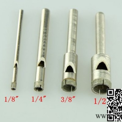 曼德MDR-14金刚石工具用于玻璃玉石打孔开孔硬质合金深孔钻头飞马五金制品厂电动工具压头配件水钻钻头图1