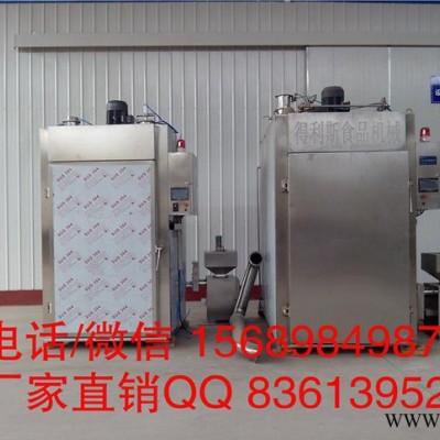 烟熏炉 豆干烟熏炉 四川腊肉烟熏炉设备 烘干炉设备 烟熏炉价图2