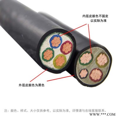 供应金环宇电缆 VV电缆 VV 4*95电缆 国标电缆 绝缘电缆 铜芯电缆 双层胶皮护套线VV图6