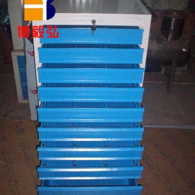 重型工具柜 移动工具柜 钳工工具柜 10抽防暴工具柜现货 汽修工具车多功能抽屉式移动工具柜加厚铁皮双开五金推车图5