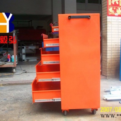 重型工具柜 移动工具柜 钳工工具柜 10抽防暴工具柜现货 汽修工具车多功能抽屉式移动工具柜加厚铁皮双开五金推车
