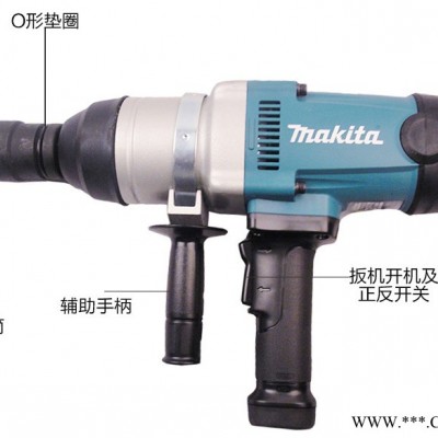 Makita/牧田 TW1000 电动冲击扳手 1100W 1000Nm 1寸方头 牧田电动工具图2