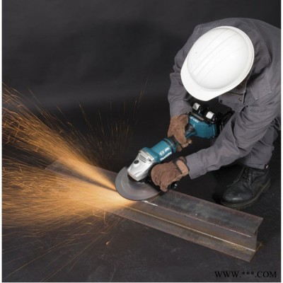 makita牧田角磨机 DGA700充电式36V无刷角磨机 180mm打磨机 电动工具 36V无刷角磨机图3