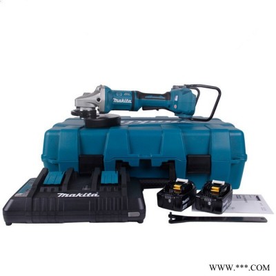 makita牧田角磨机 DGA700充电式36V无刷角磨机 180mm打磨机 电动工具 36V无刷角磨机图7