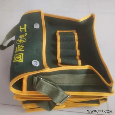 华日 加厚工具包 单肩工具袋  五金维修包 帆布电工包