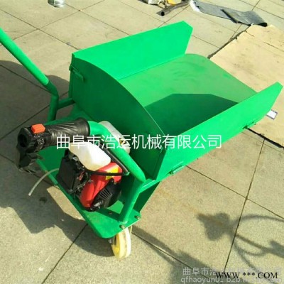 曲阜浩运批发室内装修可用小型电动工具车 轻便灵活加厚材质养殖出粪车图6