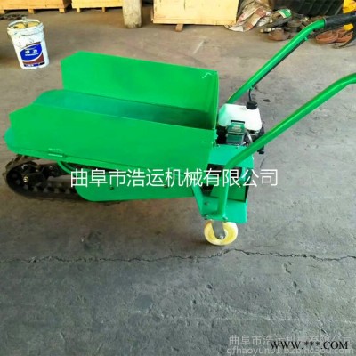 曲阜浩运批发室内装修可用小型电动工具车 轻便灵活加厚材质养殖出粪车图2