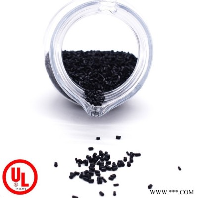 塑聚 批发黑色新料改性工程塑料 电动工具用阻燃防火PP 耐温高光聚丙烯