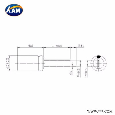 KAM凯美_供应电动工具充电_超级电容2.7V 4F图2