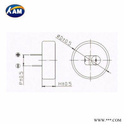 KAM凯美_**_法拉电容_5.5V 0.22F_电动工具电池图2