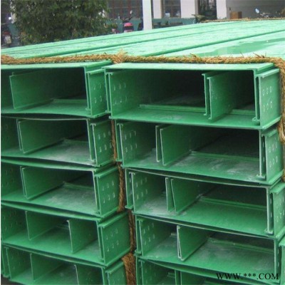 抗老化阻燃电缆桥架 玻璃钢电缆桥架 加工定制槽式复合电缆桥架 电缆槽