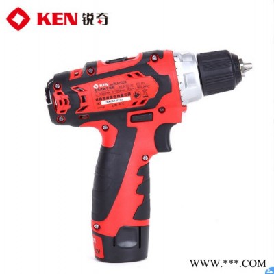ken/锐奇 BL6212CB 12V 双速双电充电式手电钻 10mm夹头 锐奇电动工具图1