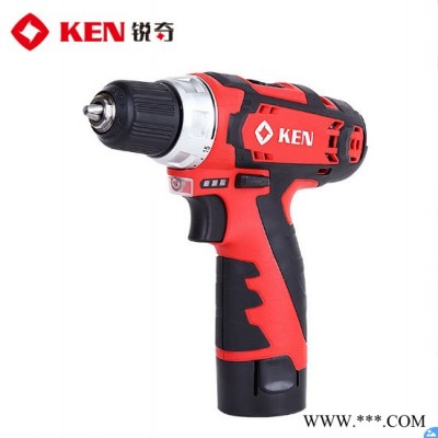 ken/锐奇 BL6212CB 12V 双速双电充电式手电钻 10mm夹头 锐奇电动工具图4