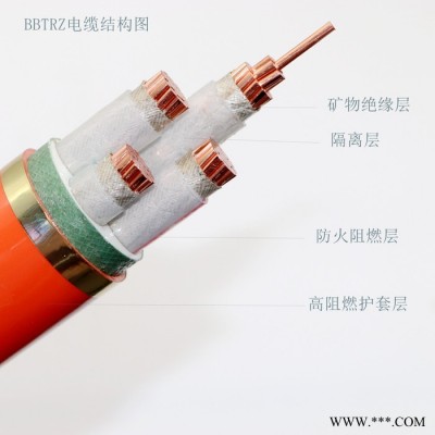 bttrz绝缘耐火电缆柔性矿物质电缆支持定做图4