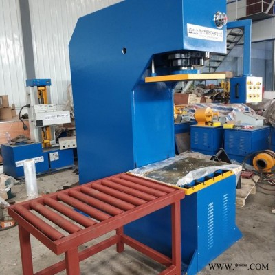 供应滕州盛丰Y41-40T/60T/80T，50T单臂液压机，Y41-50T单柱液压机，50吨油压机 单臂压力机图6