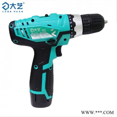 大艺 1008 16V 2000mAh双速双电充电电钻锂电钻 10mm钻夹头 大艺电动工具图2