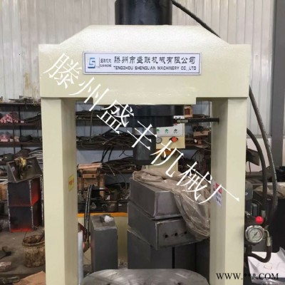 供应滕州盛丰生产YM150T滑动工作台龙门压力机，65吨小型龙门液压机 1图3