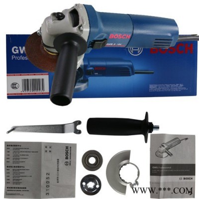 BOSCH/博世电动工具角磨机GWS6-100角向光机工业级金属切割打磨机