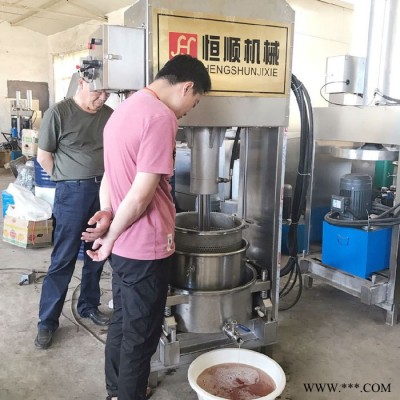 果酒酒汁提取原液过滤压榨机 果蔬脱干脱水挤压机 立式压力机图1