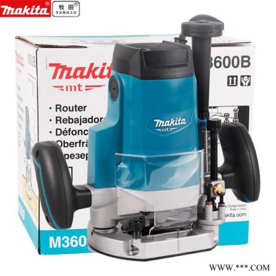 makita牧田雕刻机 M3600B木工雕刻机 diy电木铣开槽机 装修电动工具 木工雕刻机 diy电木铣开槽机