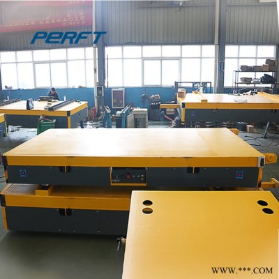 厂家供应工业车间运输大型设备电动工具车20t 定做20吨厂区过跨搬运车低压轨道供电地平车导轨转运车图2