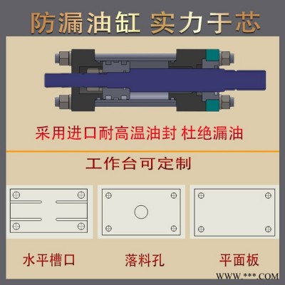 益启**】四柱油压机 东莞四柱三梁液压机框架式四轴三板精密型压力机图5