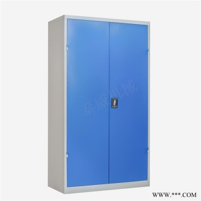 重型五金置物柜 双开门大工具柜 双开门四层板工具柜 用于物品整理摆放图1