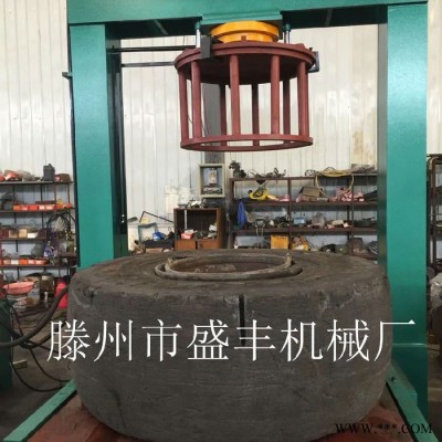实心轮胎定型压装机，SF-200T龙门压力机，200吨压胎机图8