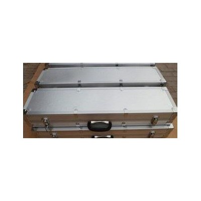 密码工具箱 家用多功能仪器箱工具箱五金 铝合金边手提箱大中小