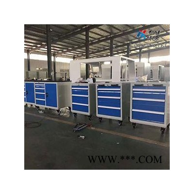 天津重型工具柜加厚工具车移动储物工地工厂车间五金铁皮多功能小推车 **图3