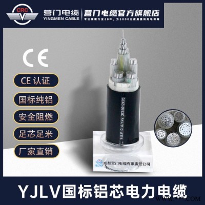 成都营门电缆YJLV 2*2.5平方国标铝芯电缆   铝电缆线图3